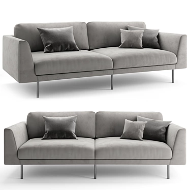 Modern Bel Air Sofa 2017 3D model image 1 