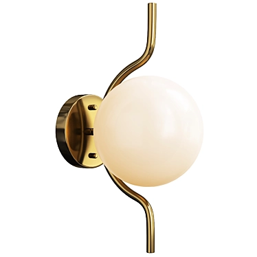 Modern Collin Wall Lamp Fixtures 3D model image 1 