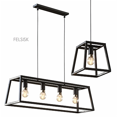 Modern Pendant Lighting Fixtures 3D model image 1 