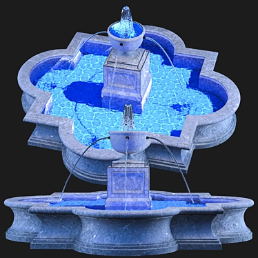 3D Fountain Vol 08 Bundle 3D model image 1 