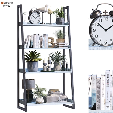 interior decoration shelf set 285