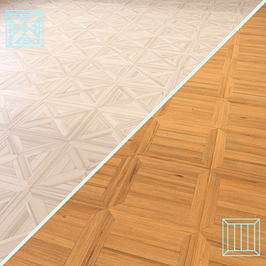 Wooden Floor 3D Model Meshes 3D model image 1 