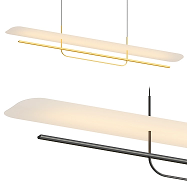 Reflector Linear LED Pendant