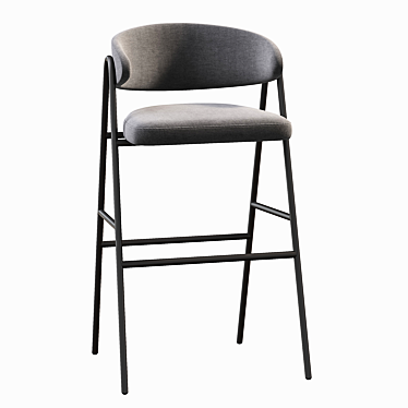 Modern Chia Bar Stool 3D model image 1 