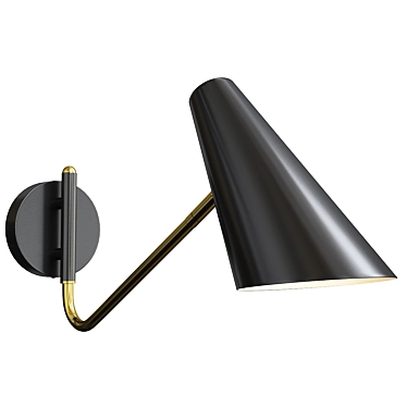 Sleek Modern Design Lamp 3D model image 1 