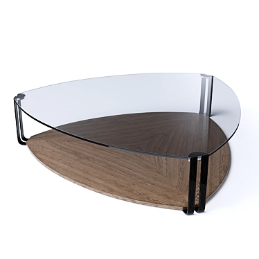 Modern Square Coffee Table MH1904A 3D model image 1 