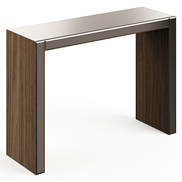 Elegant Avantgarde Console Table Design 3D model image 1 