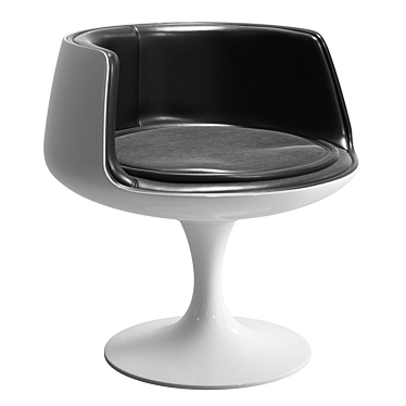 Modern Designer Eero Aarnio Armchair 3D model image 1 