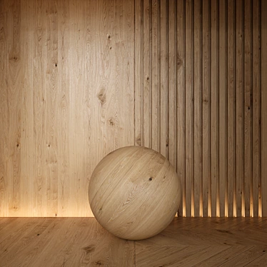 Seamless Wood Material: 4000x4000px 3D model image 1 