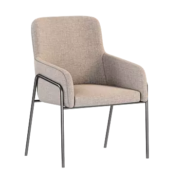 Halmar K-327 Chair Model Render 3D model image 1 