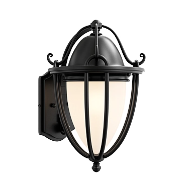 Bellevue Varese Outdoor Wall Sconce 3D model image 1 