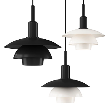 Poul Henningsen PH Pendant Light 3D model image 1 