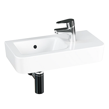 Geberit Renova Nr. 1 Sink 3D model image 1 