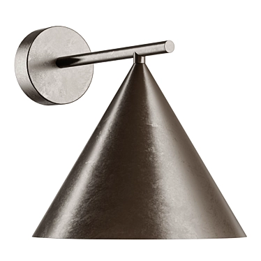 Rustic Wall Sconce | Cone 3D model image 1 