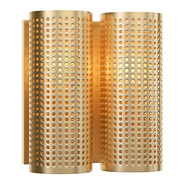 Title: Wearstler Precision Wall Sconce 3D model image 1 