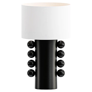 Sleek Tiglia 31" Table Lamp 3D model image 1 