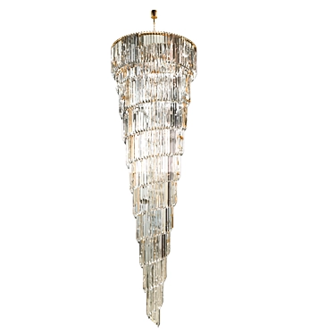 Patrizia Volpato Chandelier, Crystal Design 3D model image 1 