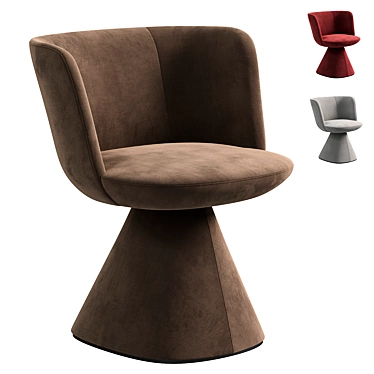 Sleek Design FLAIR O' Chair 3D model image 1 