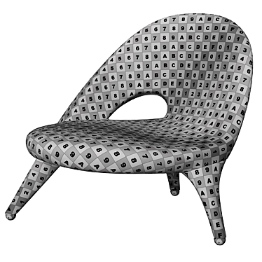 Matrix Arabesque armchair