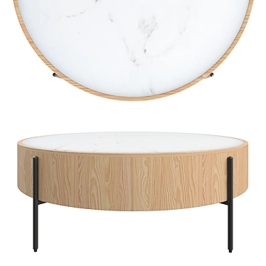 Canon Round Marble Coffee Table