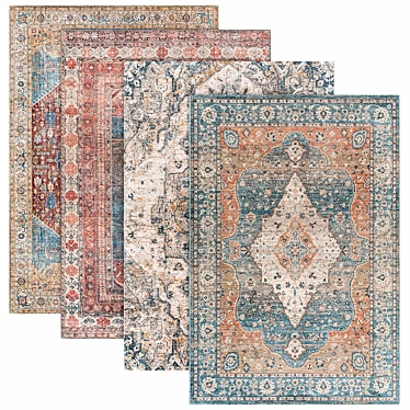 Timeless Elegance Carpet Collection 3D model image 1 