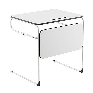  Ideal School Desk | Парта 3D model image 1 