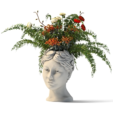 face vase decoration