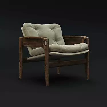 Renata Chair 2017 Sergio Rodrigues 3D model image 1 