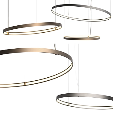 Magellano Designer Chandelier - Innovative Style 3D model image 1 