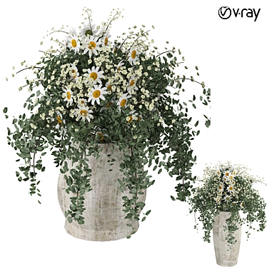 Floral 3D Model Kit 2015 3D model image 1 