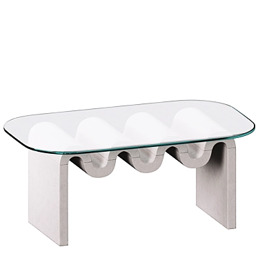 Modern Aria Coffee Table 3D model image 1 