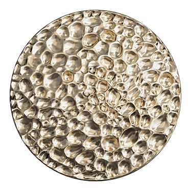 Abstract Metal Wall Art Sculpture 3D model image 1 