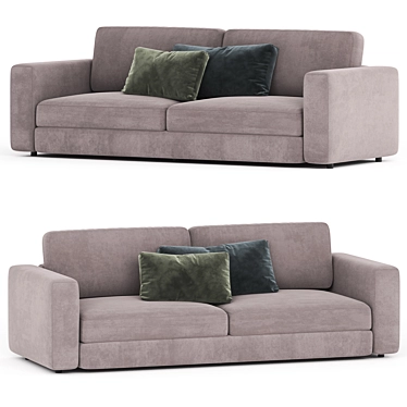 Modern Lema YAKI Sofa Crown 3D model image 1 