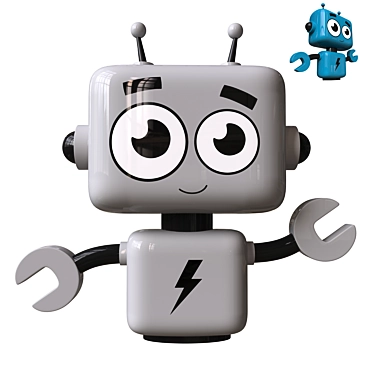 Interactive Robo Toy Kit 3D model image 1 