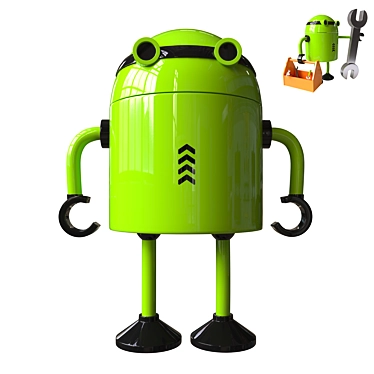 2015 Android Robot Model Kit 3D model image 1 