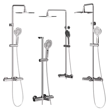 IDDIS Uniterm Shower Set (UNISBBTi06) 3D model image 1 