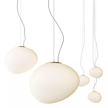  Gregg Pendant Collection by Foscarini 3D model image 1 