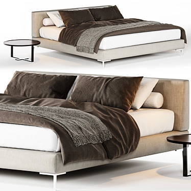 Rivers Bed: Elegant Vray Render 3D model image 1 