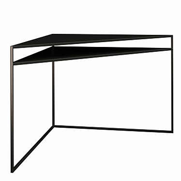 Steel corner shelf, hiba