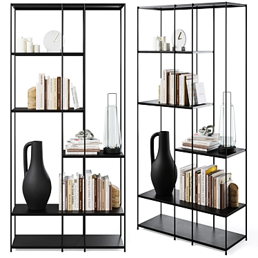 Cosmo Copenhagen Shelving Unit 3D model image 1 