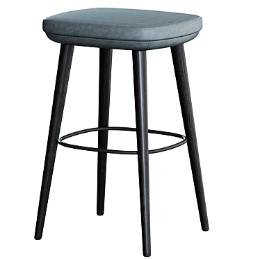 Walter Knoll Barstool 3D Model 3D model image 1 