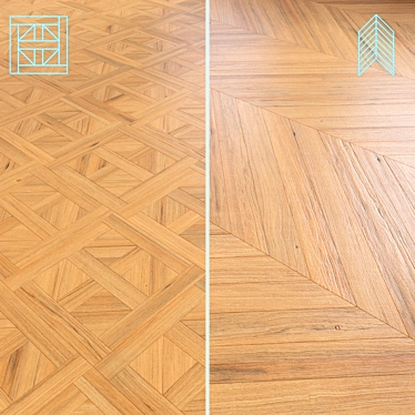 Premium Wood Floor Model 3D model image 1 