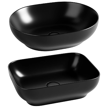 Bien Motto Black Sink 3D model image 1 