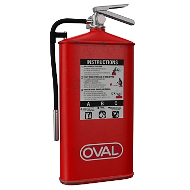 Versatile 3D Fire Extinguisher Model 3D model image 1 