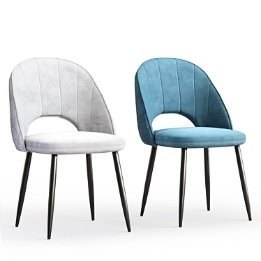 Hoff Soho Dining Chair, 2 Colors 3D model image 1 