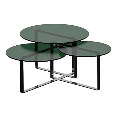 Modern Gergo Coffee Table 3D model image 1 