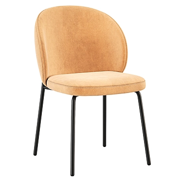 Modern Boconcept Princeton Dining Chair 3D model image 1 