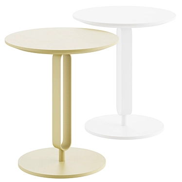 Modern Alf Side Table 3D model image 1 