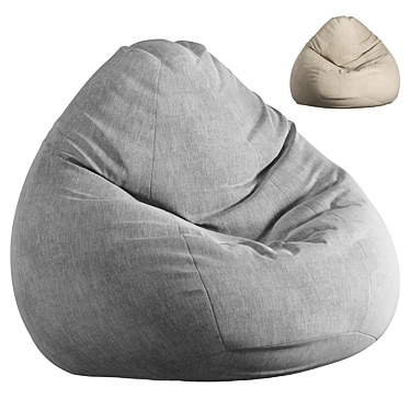 Large BeanBag Chair Cover, 2015 3D model image 1 