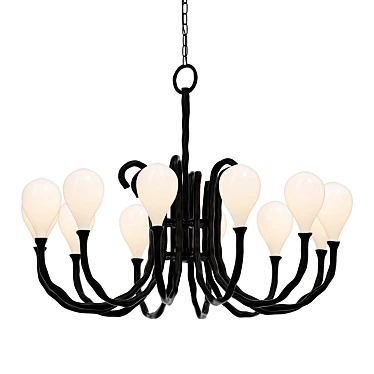 Stunning Das Pop Chandelier 18917 3D model image 1 